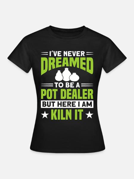 Töpfern Töpfer Töpferei Pottery - Frauen T-Shirt - Schwarz