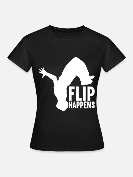 Parkour Freerunning - Frauen T-Shirt - Schwarz