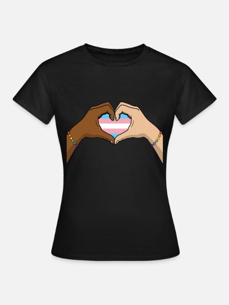 Transgender Trans LGBTQ - Vrouwen T-shirt - zwart