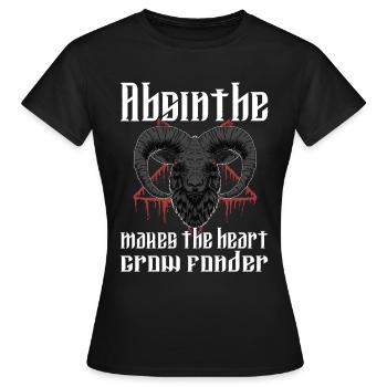 Satan Belzébuth Diable Gothique Pentagramme Mystique - T-shirt Femme - noir - Devant - AI Model Female 172 dark (172cm)