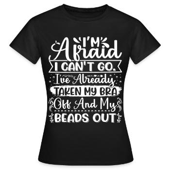 Dessins de perles pour perles - T-shirt Femme - noir - Devant - AI Model Female 172 dark (172cm)