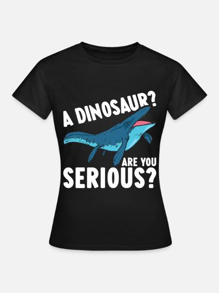 Mosasaurus Dinosaurier - Frauen T-Shirt - Schwarz