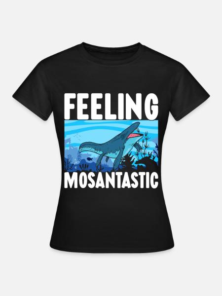 Mosasaurus Dinosaurier - Frauen T-Shirt - Schwarz