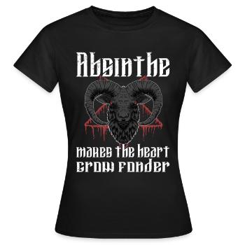 Satan Belzébuth Diable Gothique Pentagramme Mystique - T-shirt Femme - noir - Devant - AI Model Female 172 dark (172cm)