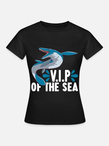 Mosasaurus Dinosaurier - Frauen T-Shirt - Schwarz