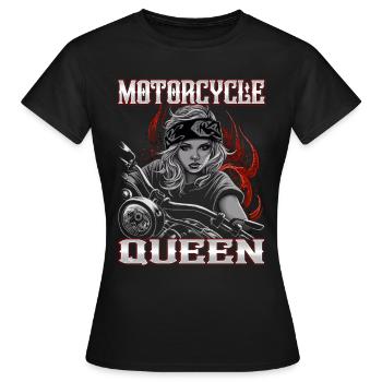 Motard - Motard / Motard Femmes - T-shirt Femme - noir - Devant - AI Model Female 172 dark (172cm)
