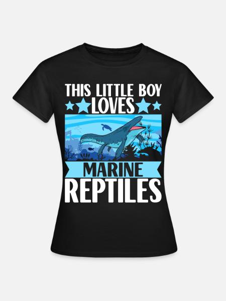 Mosasaurus Dinosaurier - Frauen T-Shirt - Schwarz
