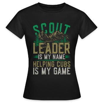 Scout Guide Scout - T-shirt Femme - noir - Devant - AI Model Female 172 dark (172cm)