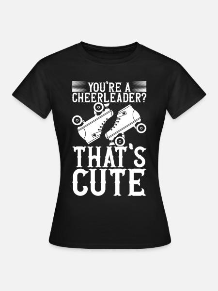Roller Derby - Frauen T-Shirt - Schwarz