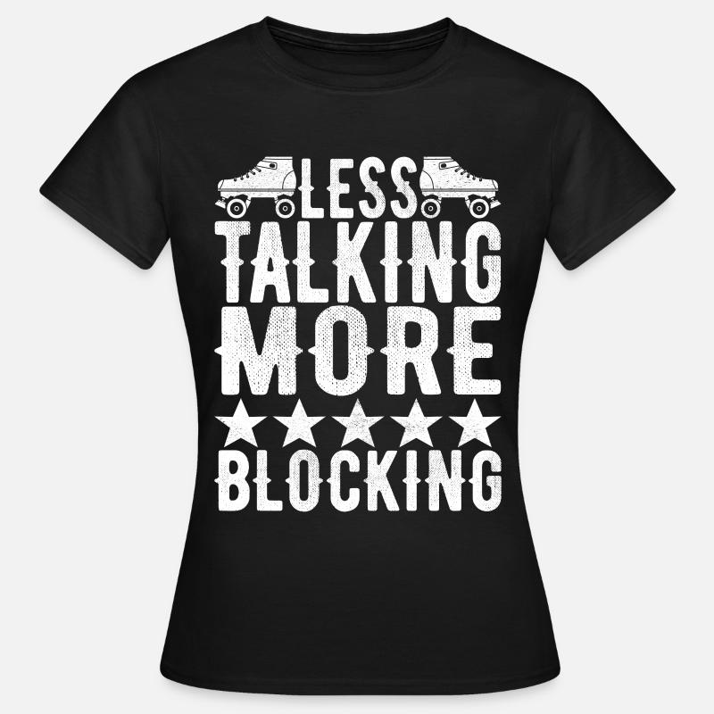 Roller derby - T-shirt Femme - noir