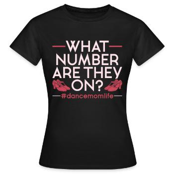 Claquettes Claquettes Danseur de claquettes Stepper - T-shirt Femme - noir - Devant - AI Model Female 172 dark (172cm)