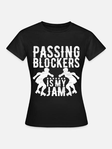 Roller Derby - Frauen T-Shirt - Schwarz