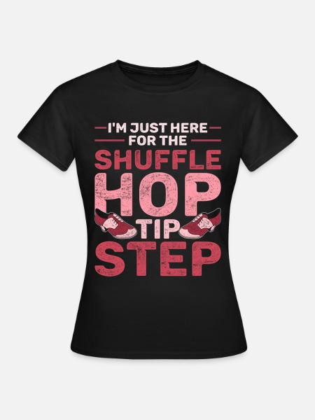 Stepptanz Stepptänzer Stepptänzerin Stepper - Frauen T-Shirt - Schwarz
