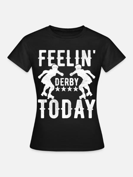 Roller Derby - Frauen T-Shirt - Schwarz