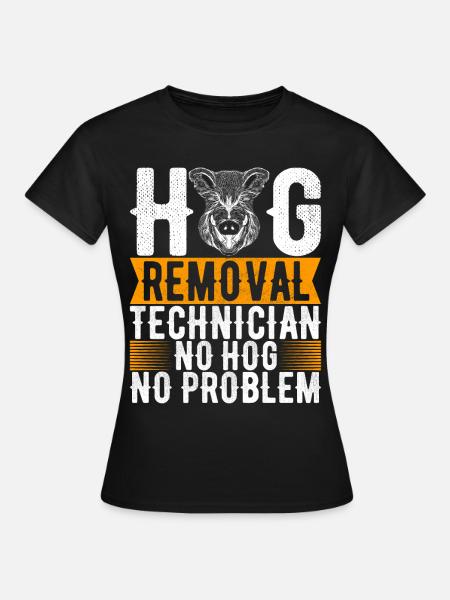 Jäger Wildschwein Jagen - Frauen T-Shirt - Schwarz