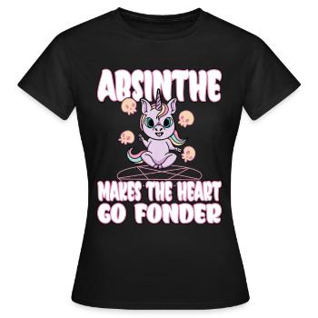Satan Belzébuth Diable Gothique Pentagramme Mystique - T-shirt Femme - noir - Devant - AI Model Female 172 dark (172cm)