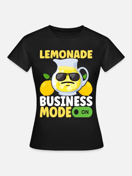 Limonade Limonadenstand - Frauen T-Shirt - Schwarz