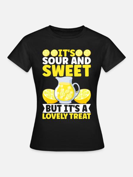 Limonade Limonadenstand - Frauen T-Shirt - Schwarz