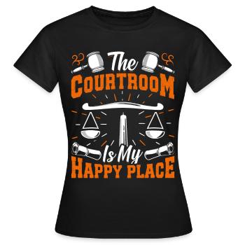 Doctorate Degree great - Women's T-Shirt - black - Front - AI Model Female 172 dark (172cm)
