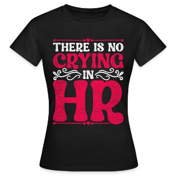 HR Manager Personalmanager - Frauen T-Shirt - Schwarz - Vorne - AI Model Female 172 dark (172cm)