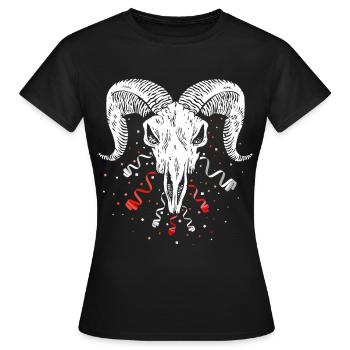 Cologne Cologne Confetti Goat Soccer Rut Wiess - T-shirt Femme - noir - Devant - AI Model Female 172 dark (172cm)