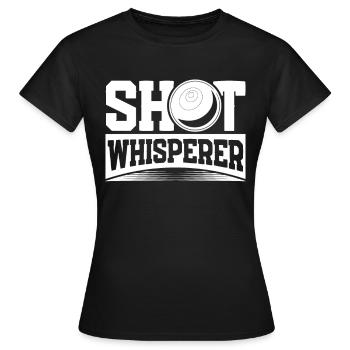 Lancer du poids Lancer du poids - T-shirt Femme - noir - Devant - AI Model Female 172 dark (172cm)