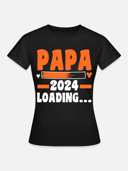 Werdender Papa 2027 - Frauen T-Shirt - Schwarz