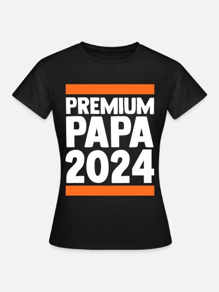 Werdender Papa 2036 - Frauen T-Shirt - Schwarz
