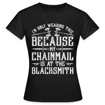 Medieval Festival Medieval Market - Women's T-Shirt - black - Front - AI Model Female 172 dark (172cm)
