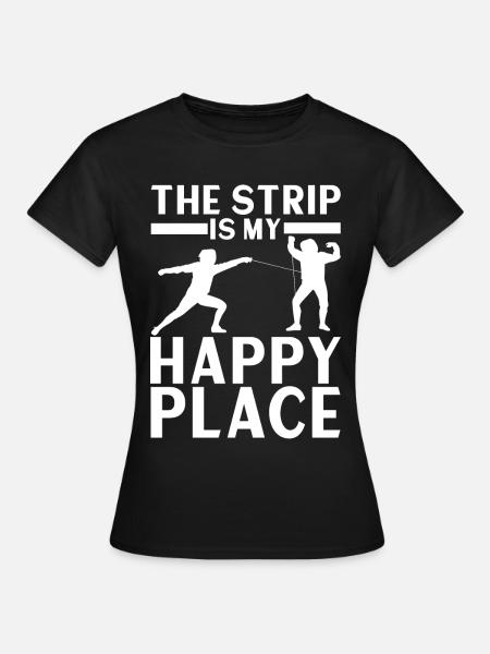 Fechten Fechtsport - Frauen T-Shirt - Schwarz