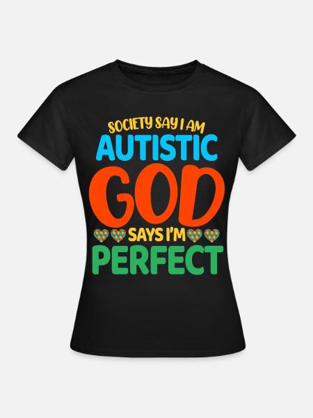 Autismus Autist - Frauen T-Shirt - Schwarz