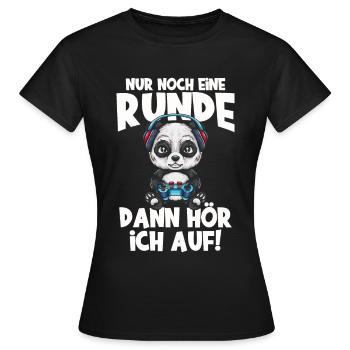 Zocken - Frauen T-Shirt - Schwarz - Vorne - AI Model Female 172 dark (172cm)