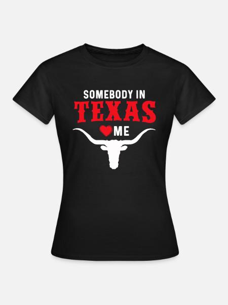 Texas - Frauen T-Shirt - Schwarz