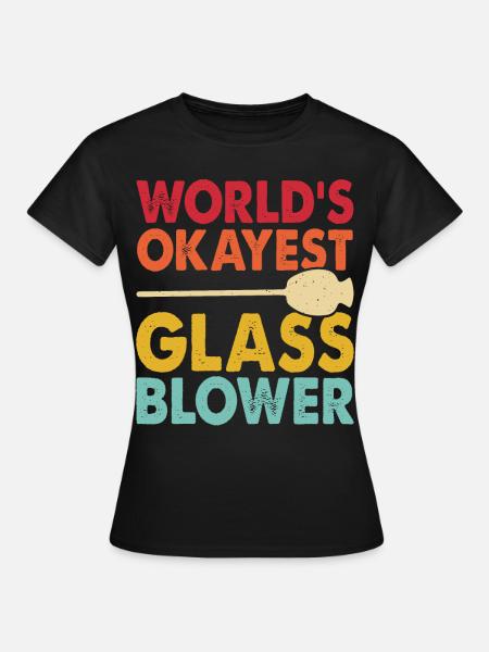 Glasbläser - Frauen T-Shirt - Schwarz