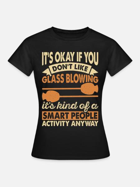 Glasbläser - Frauen T-Shirt - Schwarz