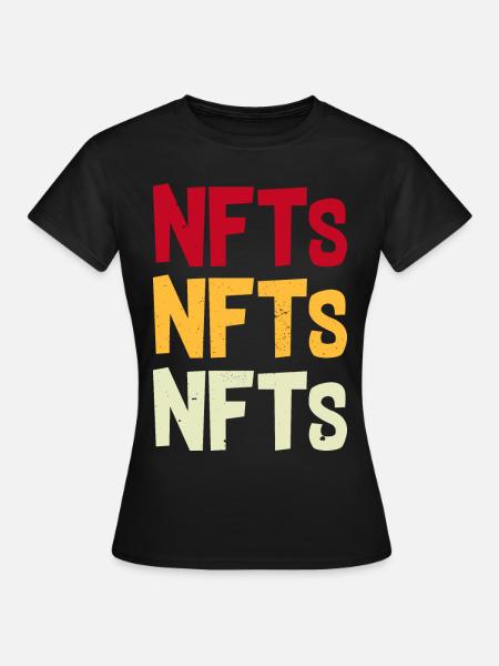 NFT - Frauen T-Shirt - Schwarz