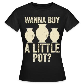 Poterie Poterie Poterie - T-shirt Femme - noir - Devant - AI Model Female 172 dark (172cm)
