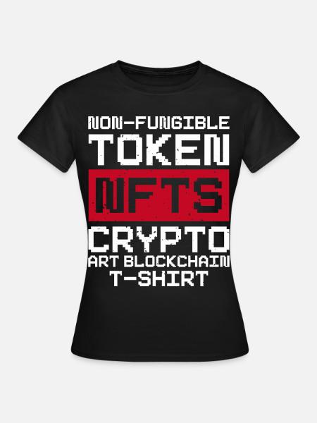 NFT - Frauen T-Shirt - Schwarz