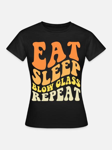 Glasbläser - Frauen T-Shirt - Schwarz