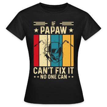 Schweißen Schweißer - Frauen T-Shirt - Schwarz - Vorne - AI Model Female 172 dark (172cm)