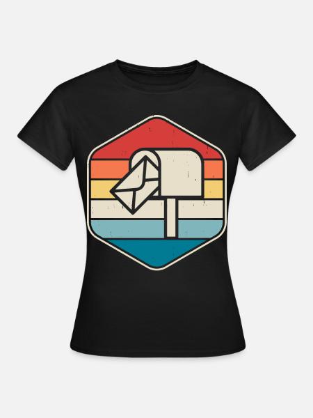 Briefkasten - Frauen T-Shirt - Schwarz