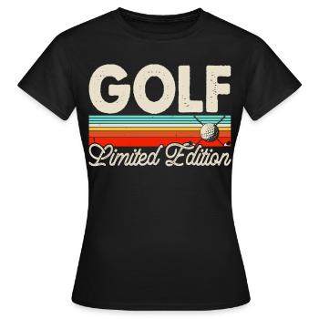 Golf Golfeur - T-shirt Femme - noir - Devant - AI Model Female 172 dark (172cm)