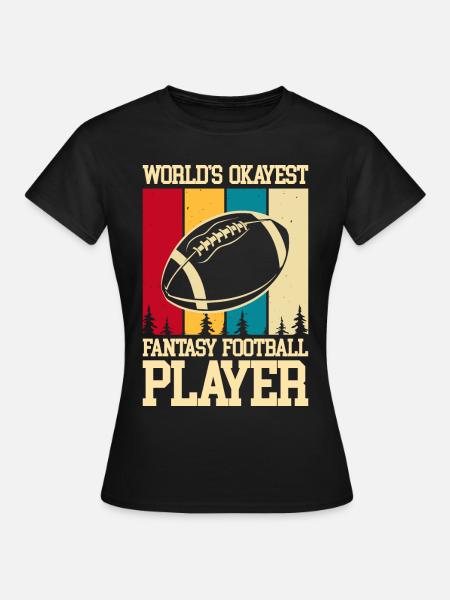 Fantasy Football - Frauen T-Shirt - Schwarz