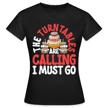 Cake Artist Pâtissier Pâtissier Pâtissier - T-shirt Femme - noir - Devant - AI Model Female 172 dark (172cm)