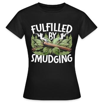 Apartment Fumigation Fulfilled By Smudging - Women's T-Shirt - black - Front - AI Model Female 172 dark (172cm)