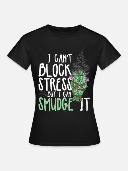 Smudging Wohnung Ausräuchern - Frauen T-Shirt - Schwarz