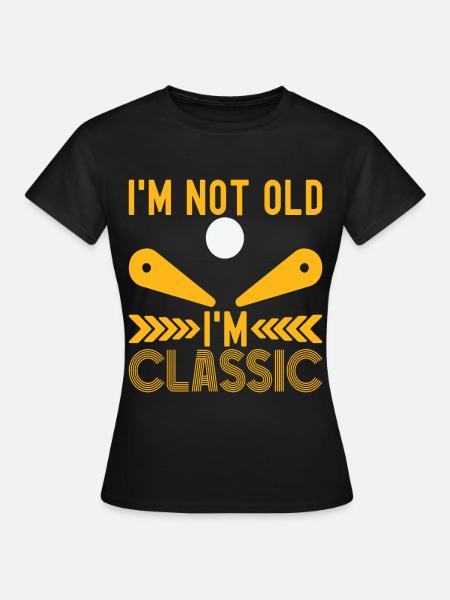 Pinball Flipper - Frauen T-Shirt - Schwarz