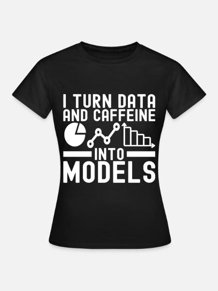 Data Science Datenanalyst - Frauen T-Shirt - Schwarz