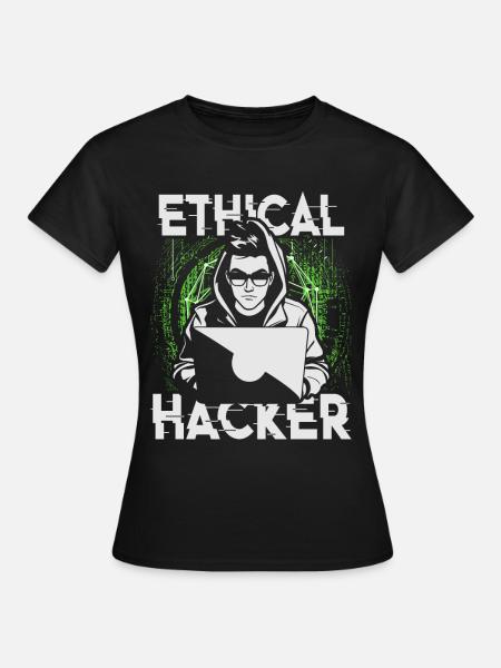 Hacker éthique Ethischer Hacker - T-shirt Femme - noir