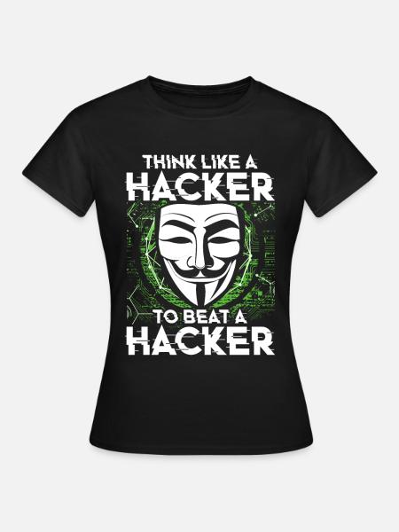 Ethical Hacker Ethischer Hacker - Frauen T-Shirt - Schwarz